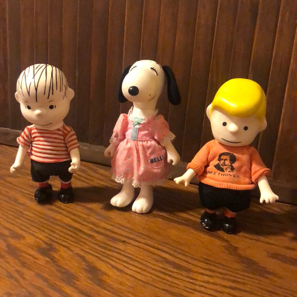 1966 Peanuts Pocket Dolls